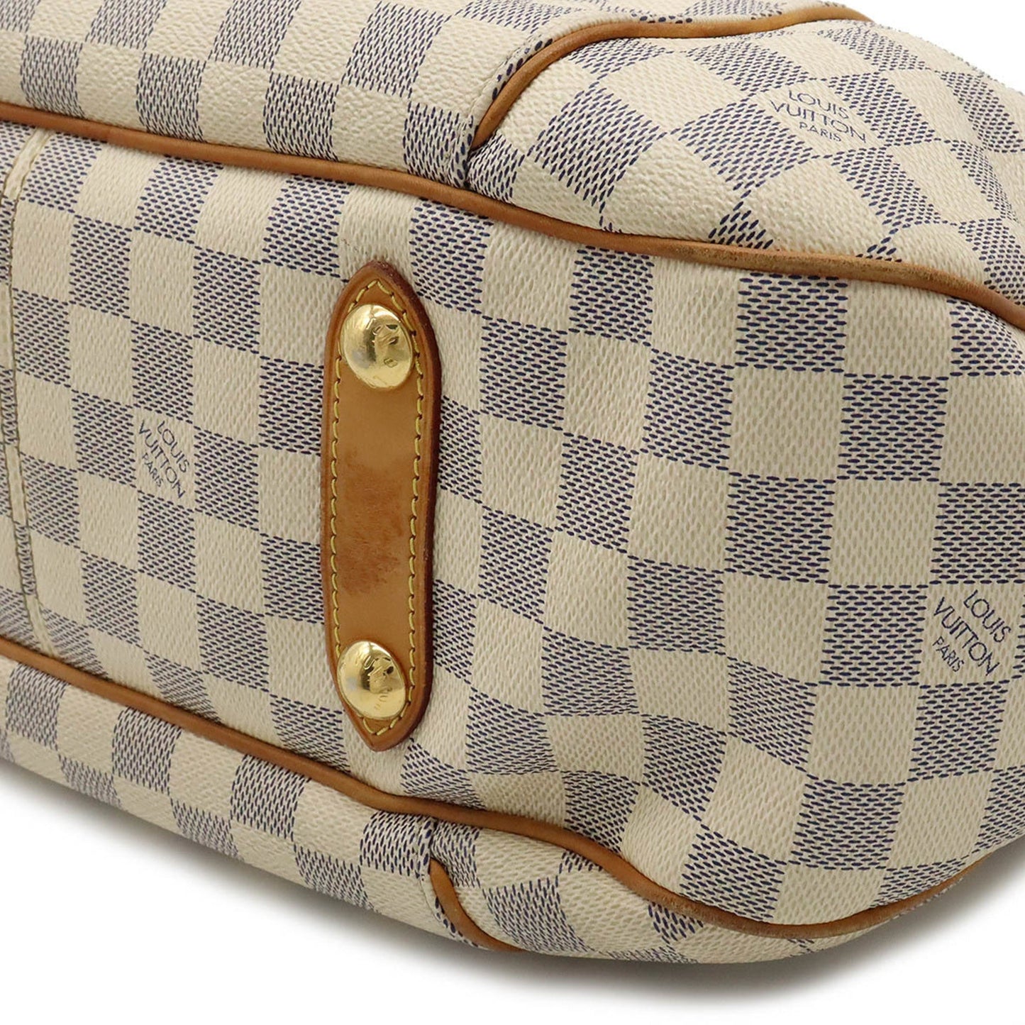 LOUIS VUITTON Damier Azur Galliera PM Shoulder Bag Tote