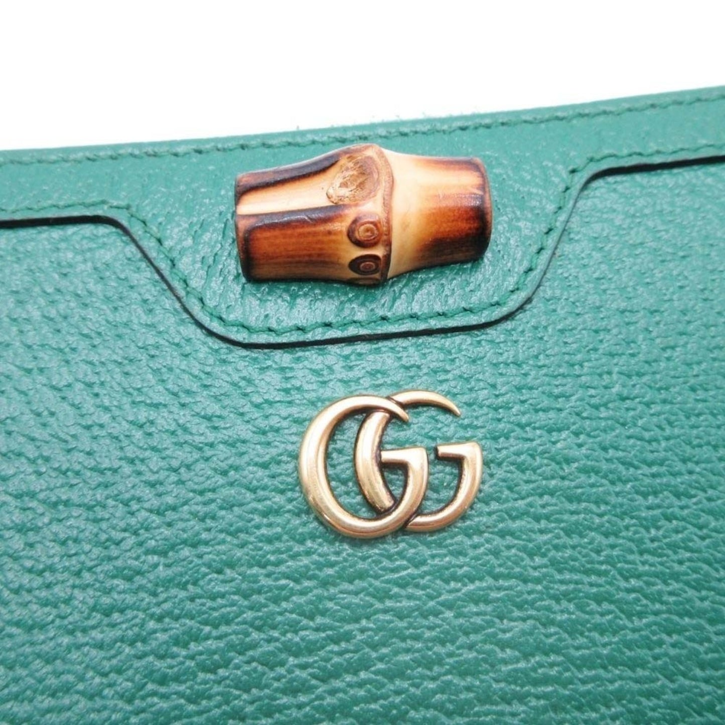 Gucci Green Long Wallet (Bi-Fold) ( )