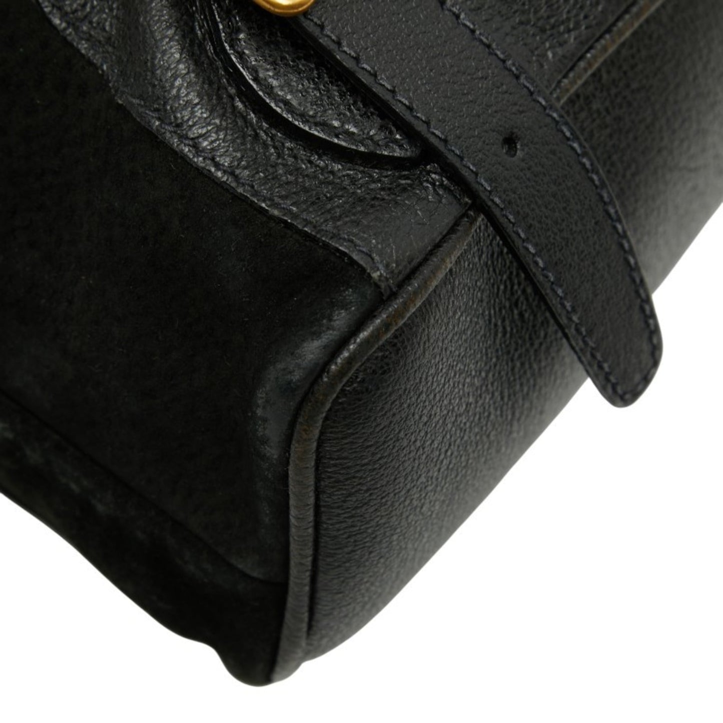 Gucci Black Leather Backpack ( )