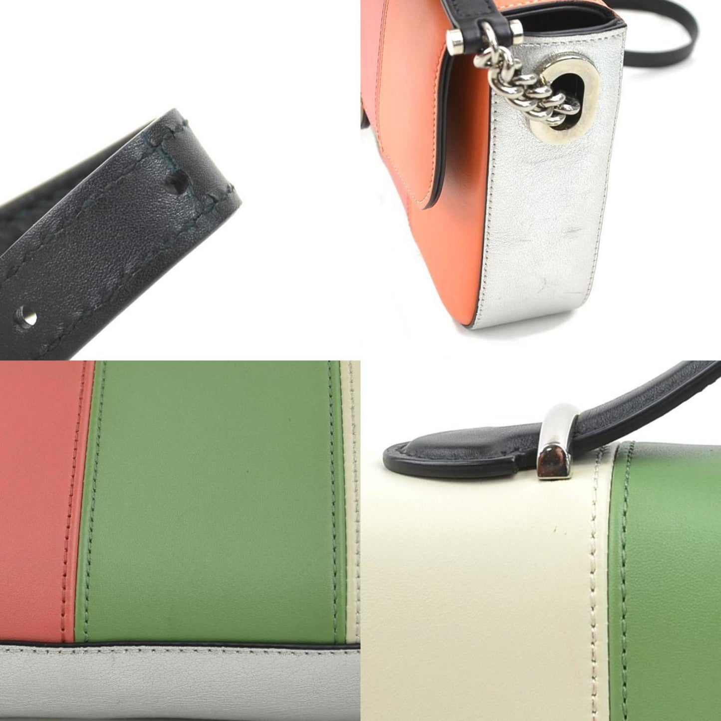 Gucci Multi-Color Leather Shoulder Bag ( )