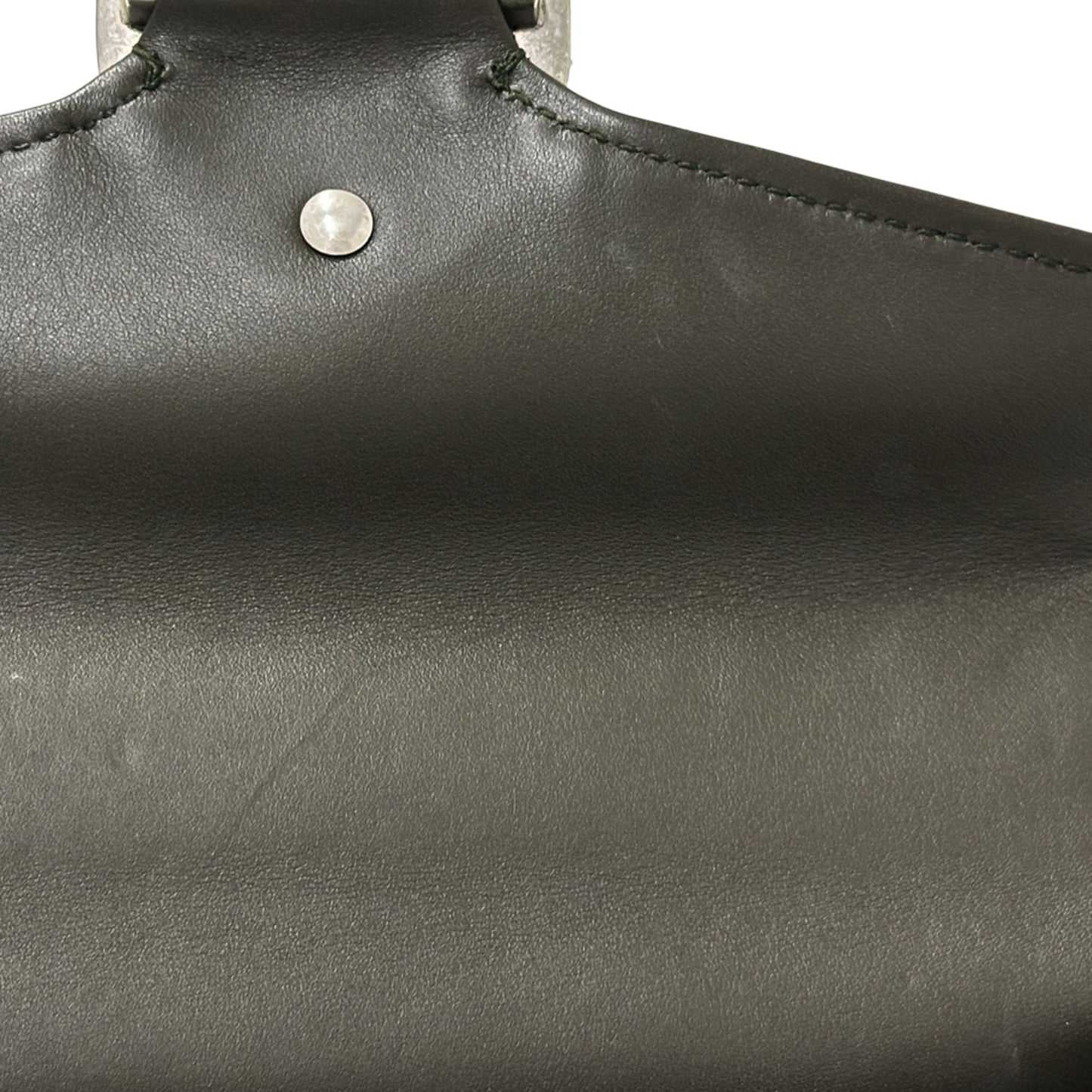 Gucci Khaki Suede Leather Shoulder Bag ( )