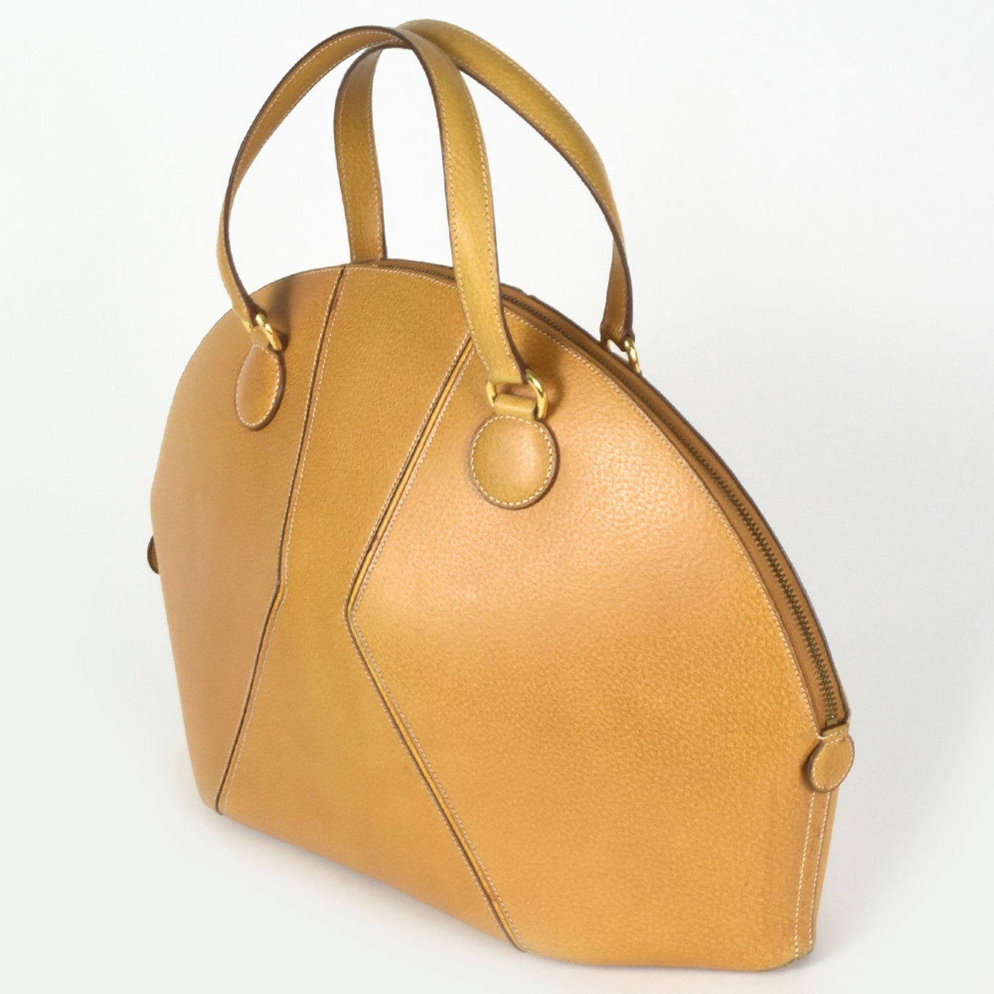 Hermes Natural Leather Handbag ( )