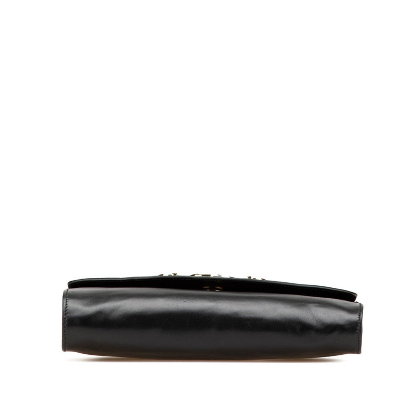 Gucci Black Leather Handbag Shoulder Bag ( )