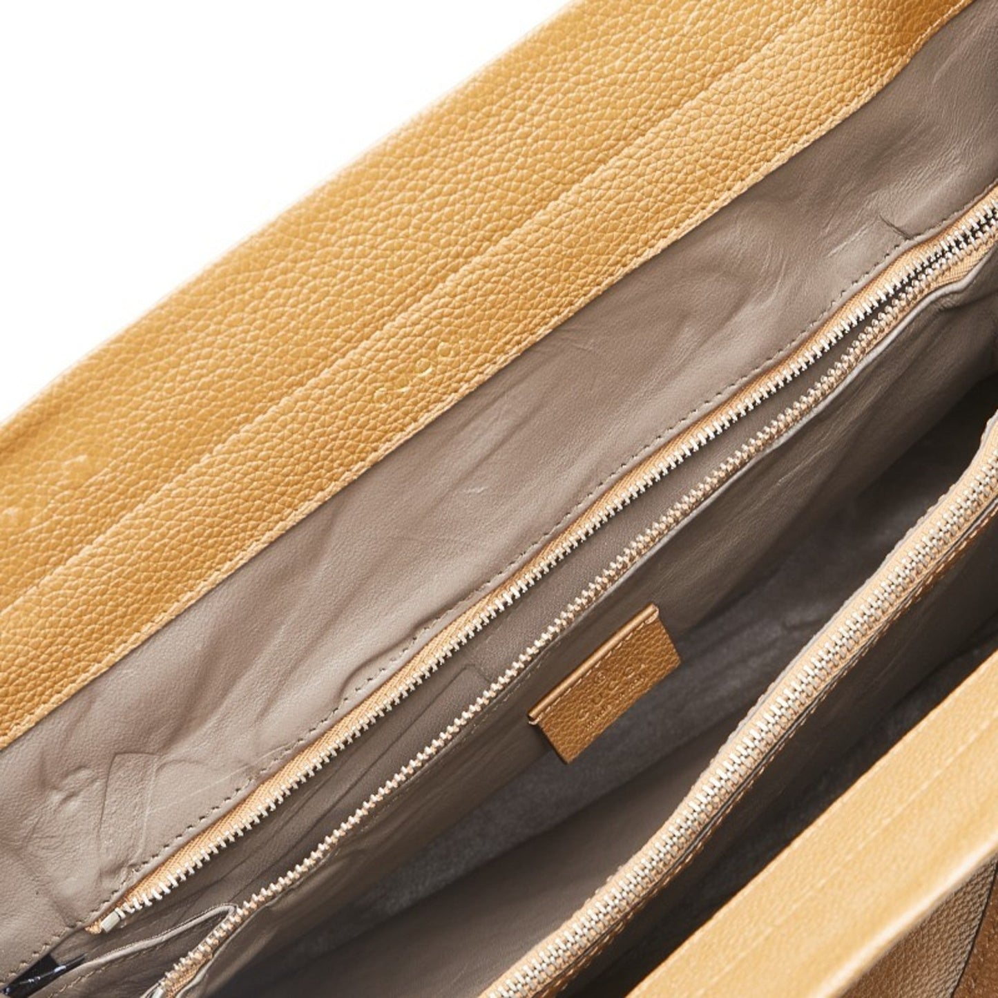Gucci Brown Leather Handbag Shoulder Bag ( )