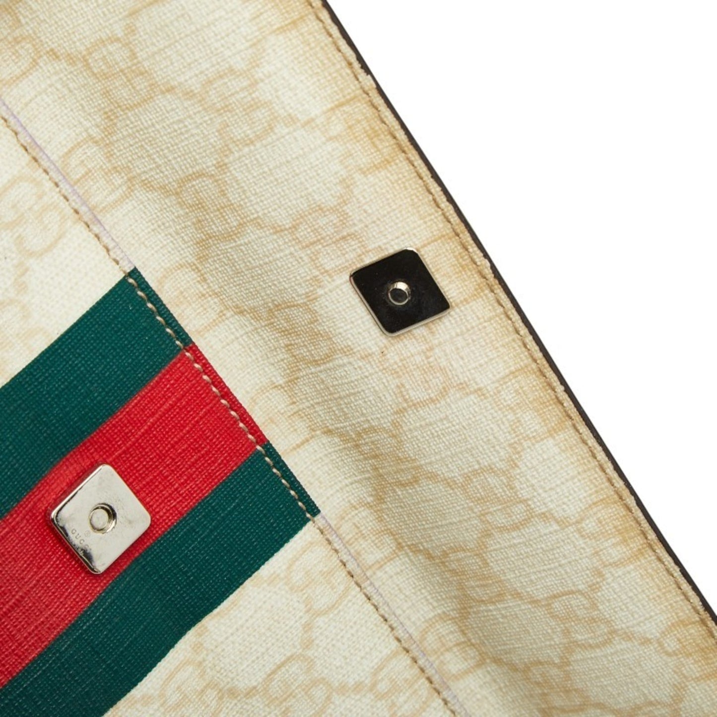 Gucci Multi-Color White Pvc Canvas Sling Bag ( )
