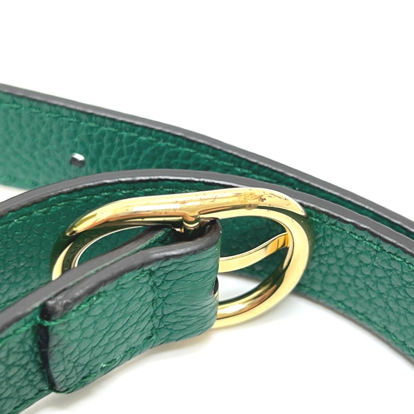 Gucci Green Leather Shoulder Bag ( )