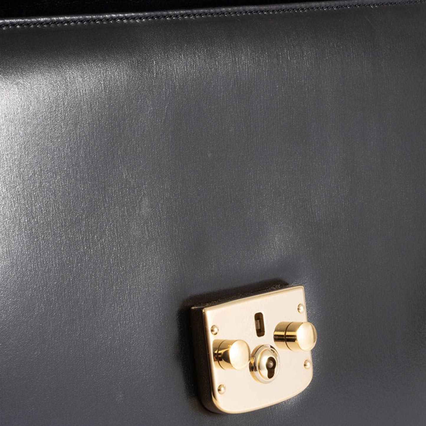 Gucci Black Leather Handbag ( )