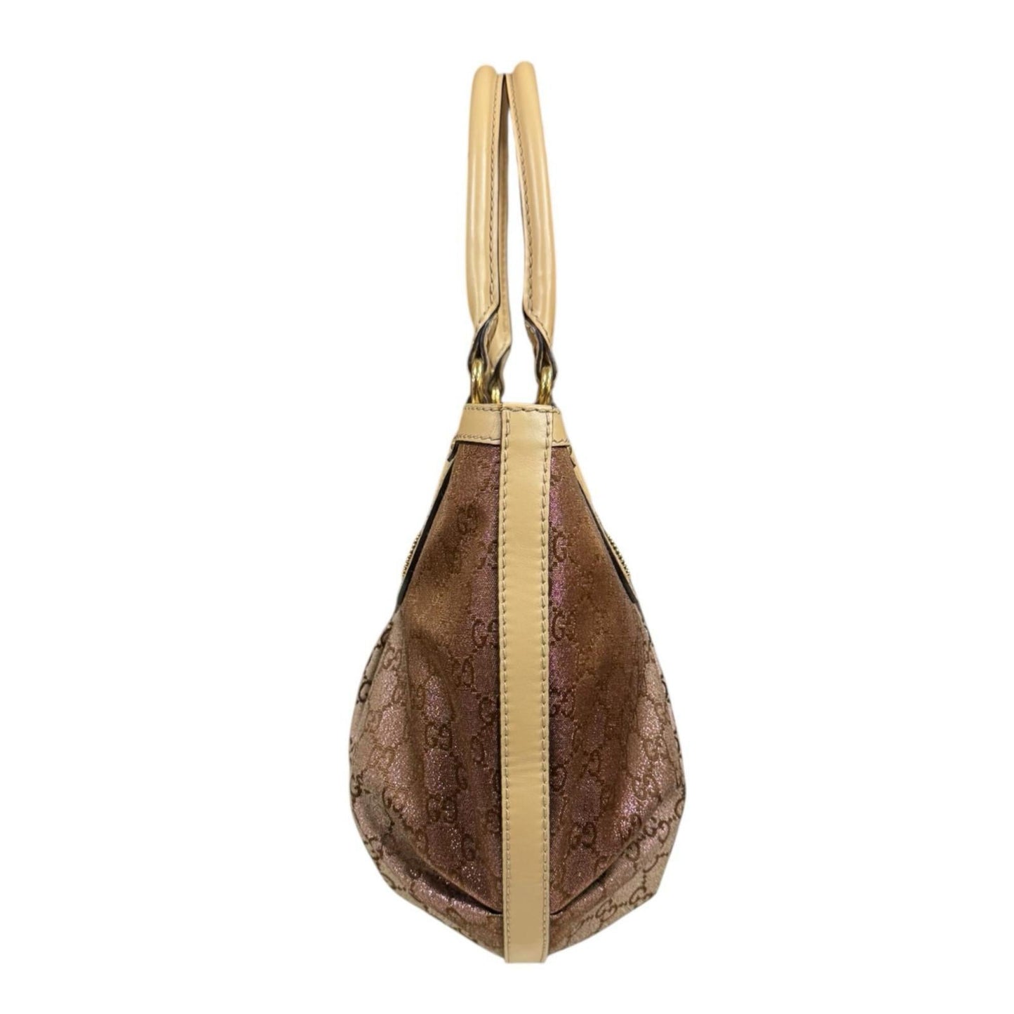 Gucci Beige Gg Canvas Handbag ( )