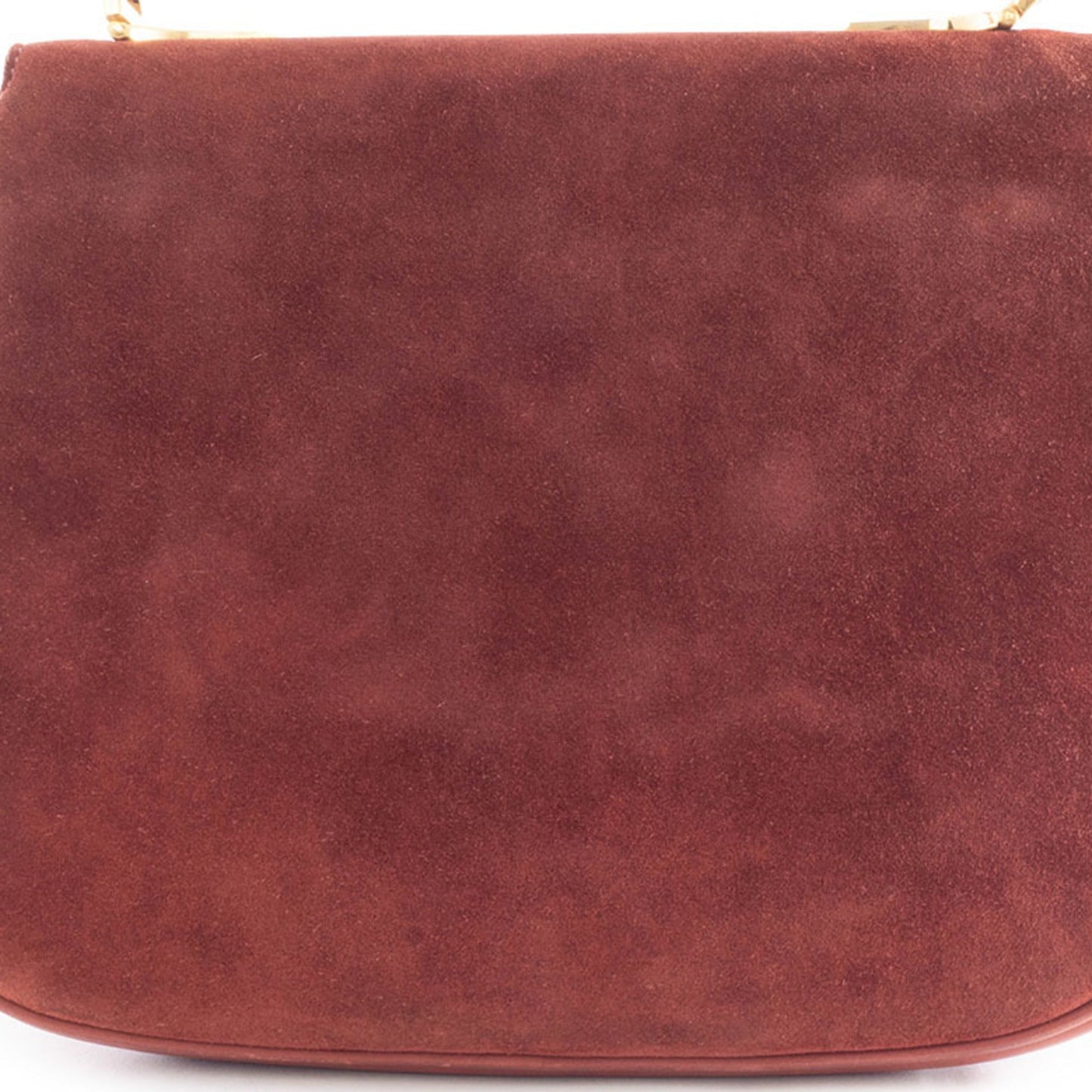 Gucci Brown Suede Handbag ( )