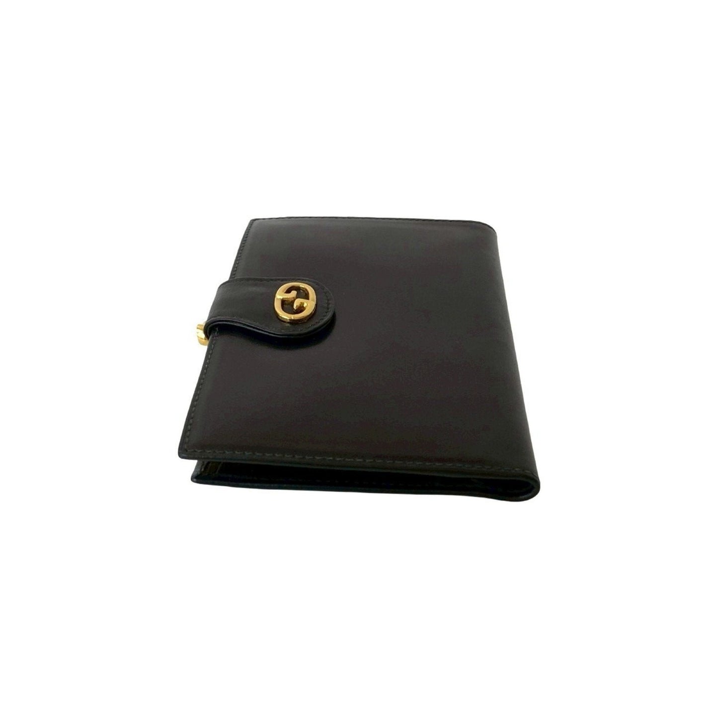 Gucci Black Leather Wallet (Bi-Fold) ( )