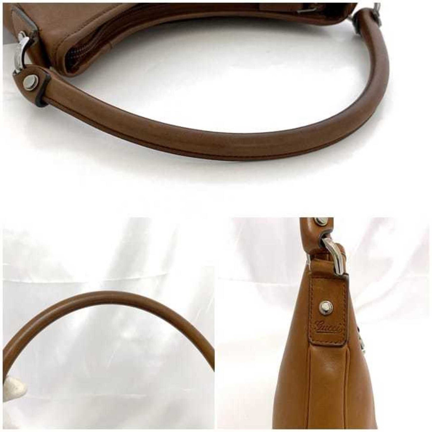 Gucci Abbey Black Leather Shoulder Bag ( )