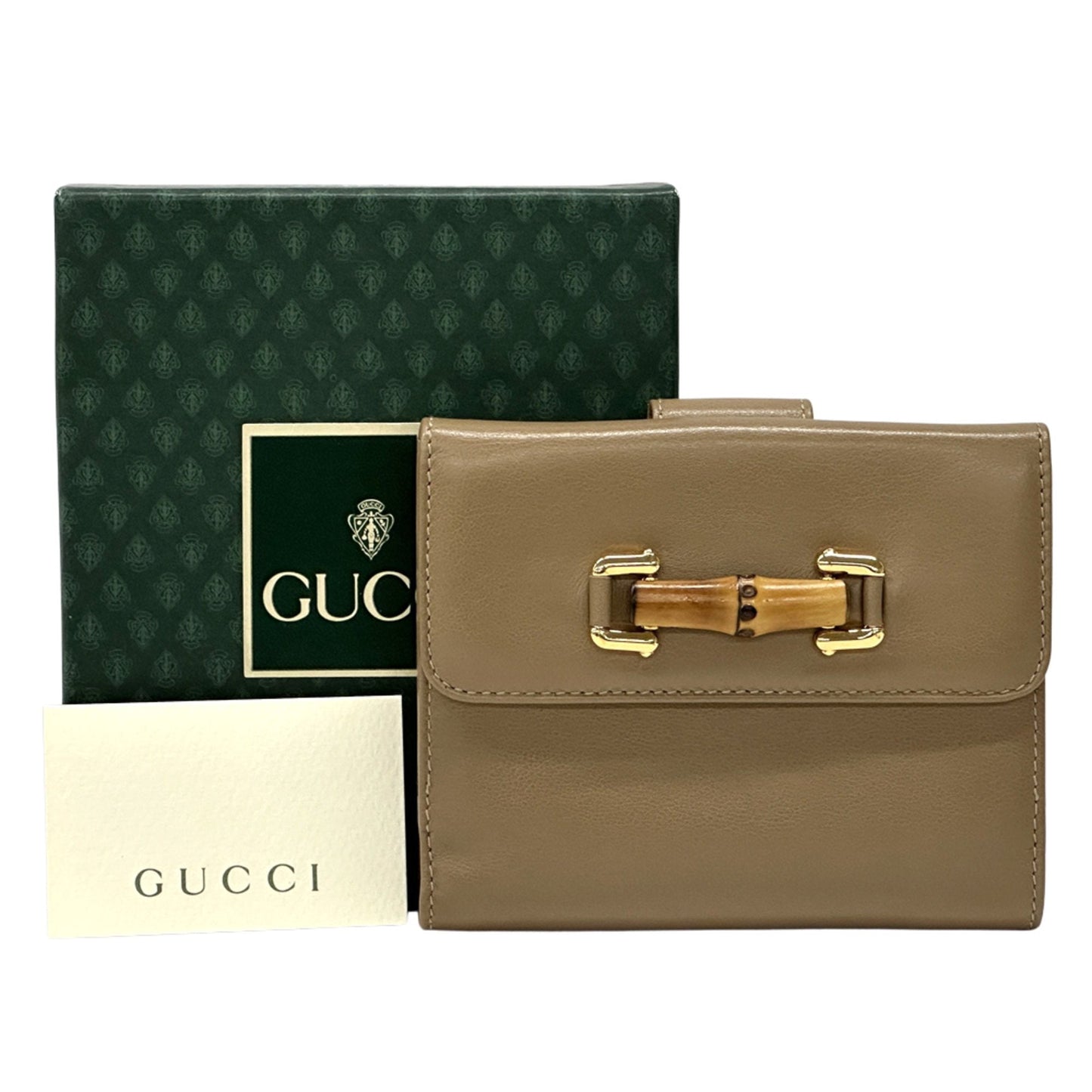 Gucci Brown Leather Wallet (Bi-Fold) ( )