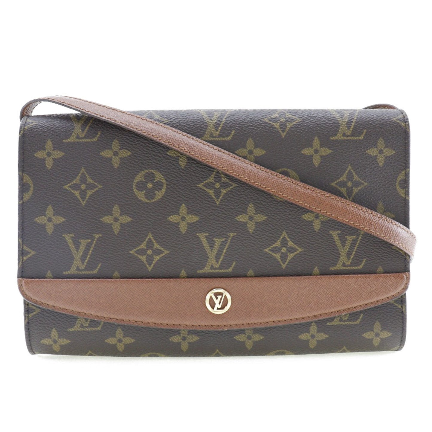 LOUIS VUITTON Bordeaux Shoulder Bag 2WAY Clutch   M51797 Monogram Canvas Brown A21912 Ladies