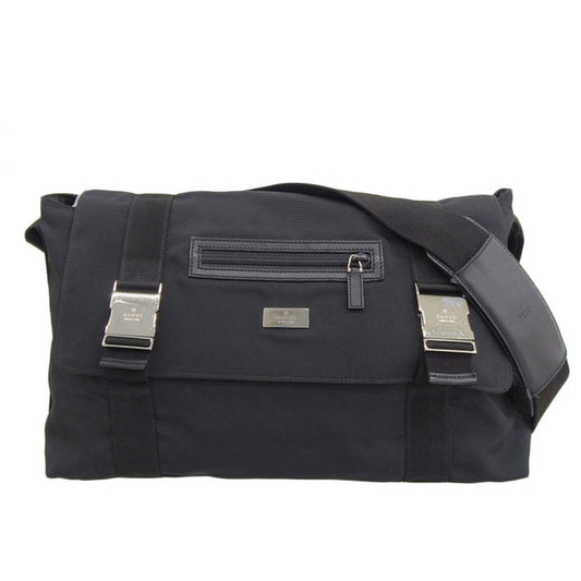 Gucci Lou Canvas Shoulder Bag