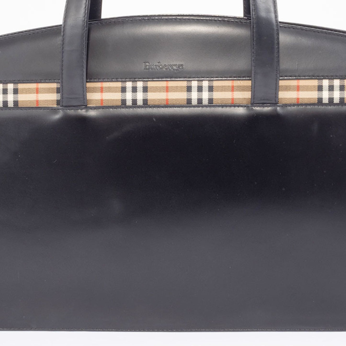 Burberry Black Leather Handbag ( )