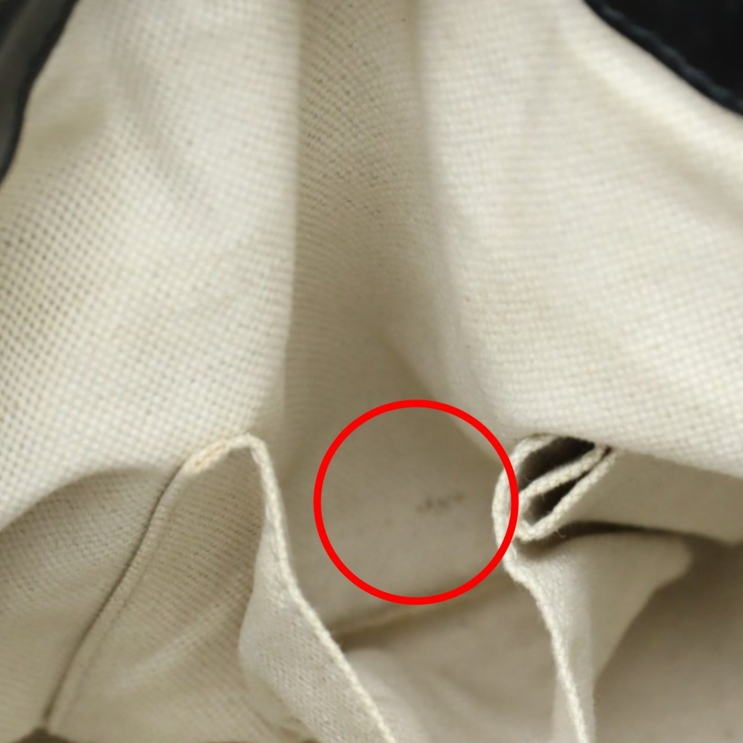 Gucci Beige Black Canvas Shoulder Bag ( )