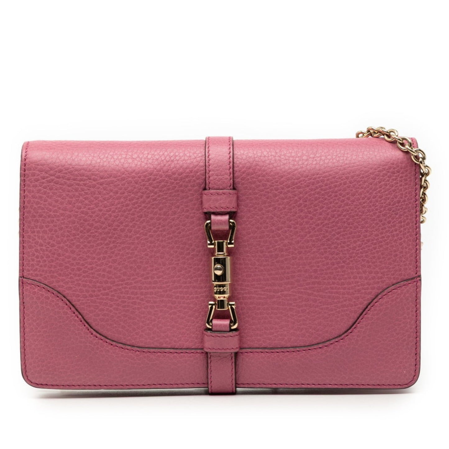 Gucci Pink Leather Shoulder Bag ( )