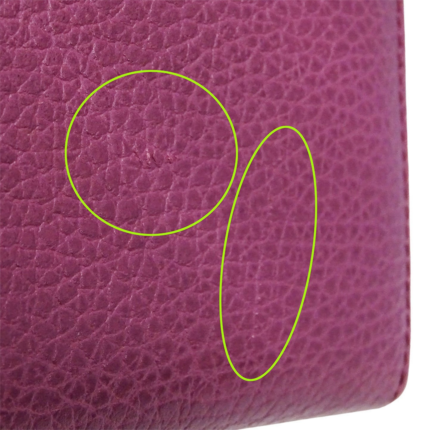 Gucci Purple Leather Long Wallet (Bi-Fold) ( )