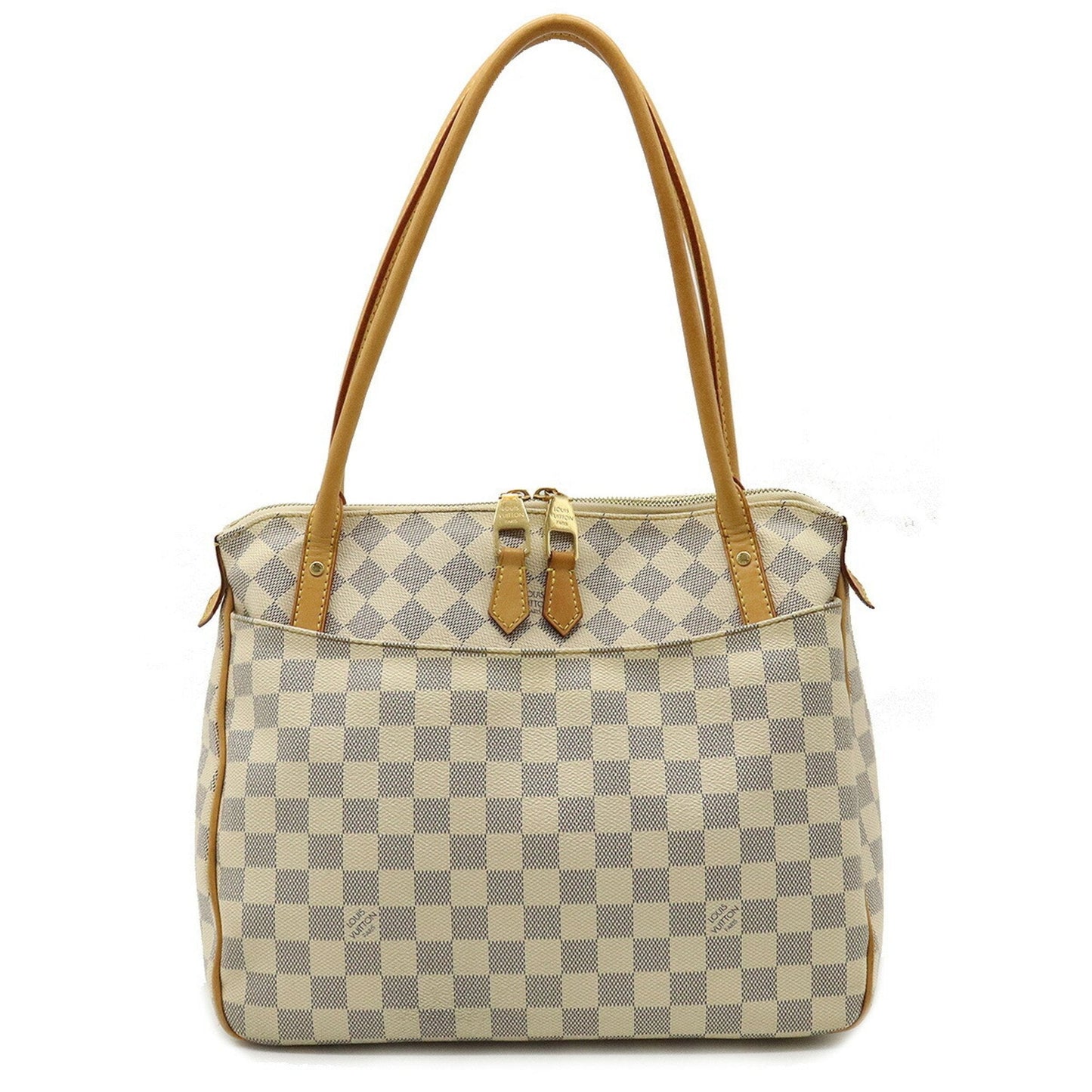 LOUIS VUITTON Damier Azur Figgeri PM Shoulder Bag Tote N41176