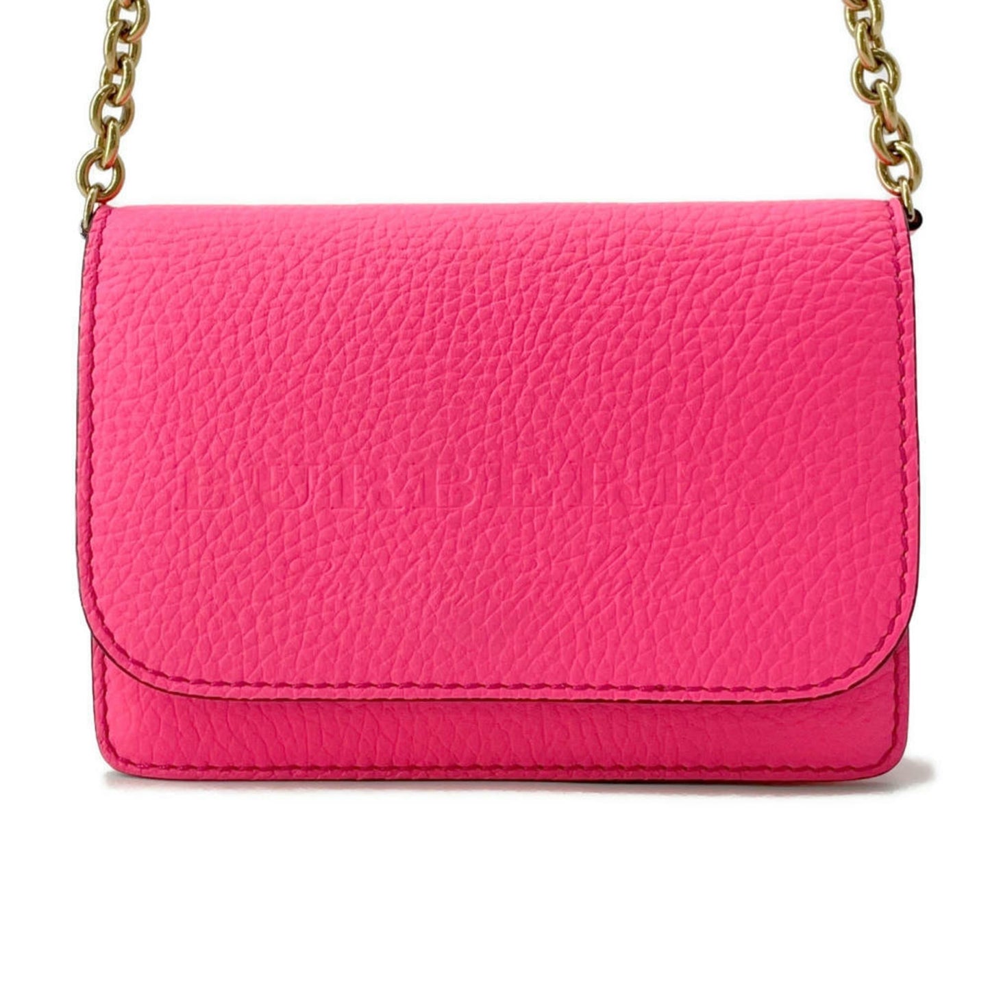 Burberry Pink Leather Shoulder Bag ( )