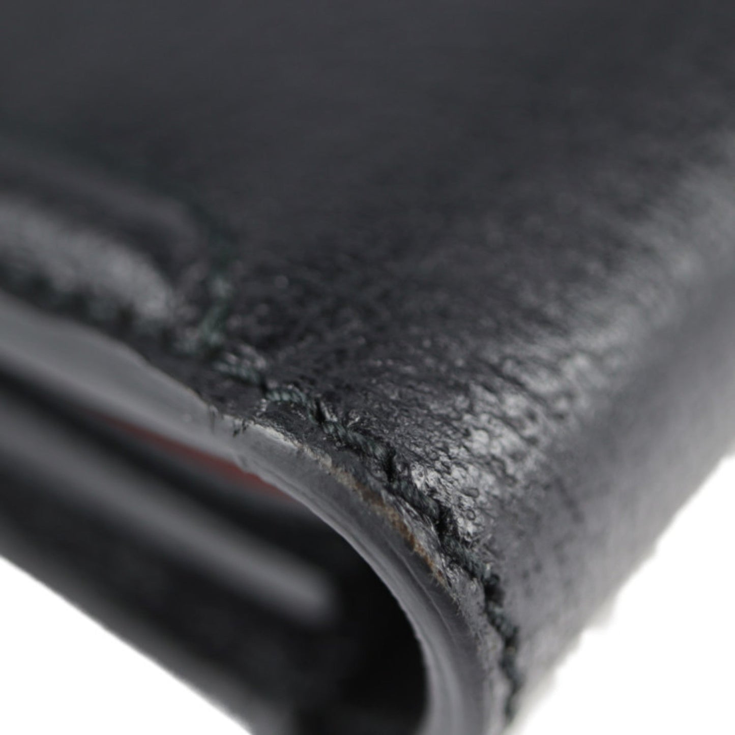 Gucci Black Leather Clutch Bag Handbag Tote Bag ( )