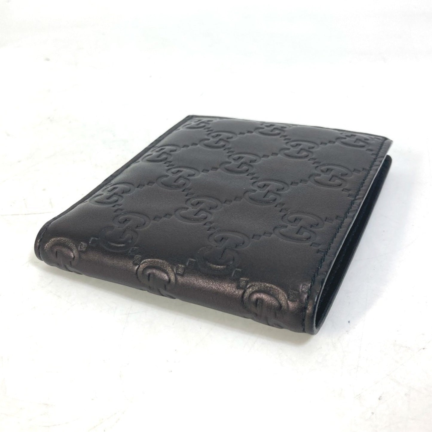Gucci Black Leather Wallet (Bi-Fold) ( )