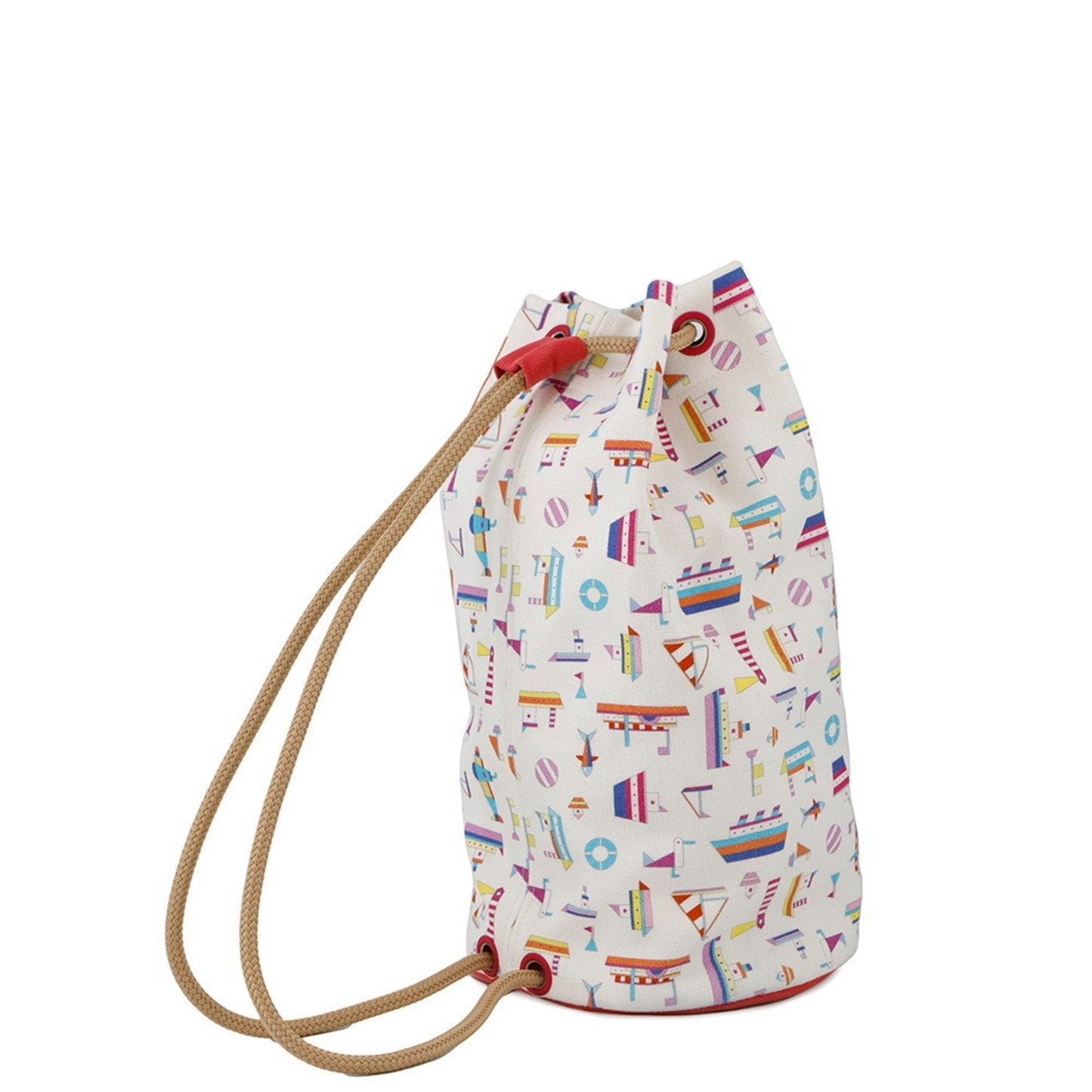 Hermes Multi-Color Cotton Shoulder Bag ( )
