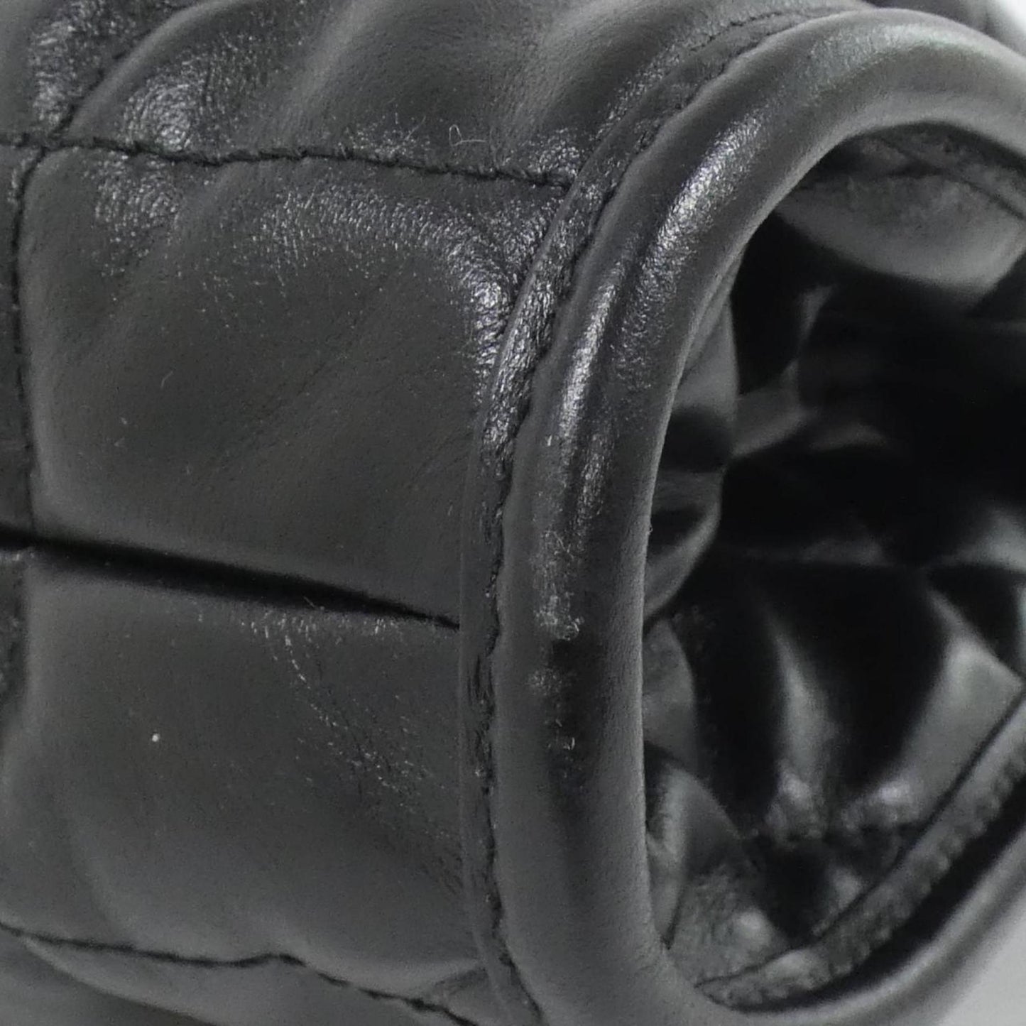 Gucci Black Leather Shoulder Bag ( )