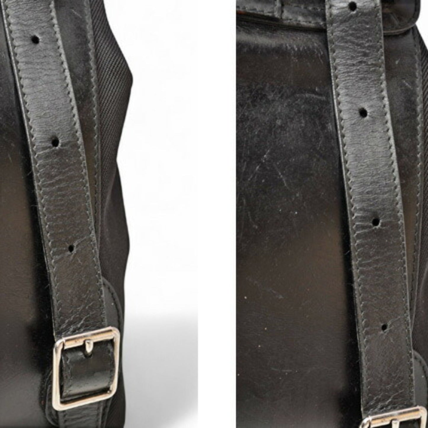 Gucci Black Leather Backpack ( )