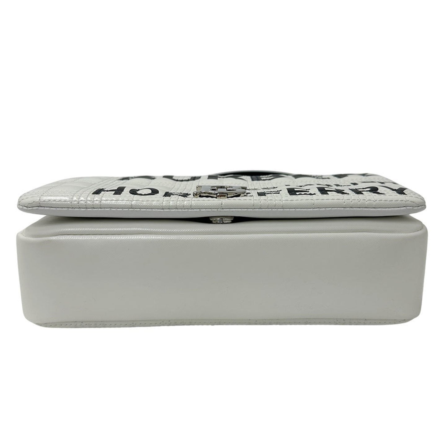 Burberry White Leather Pvc Shoulder Bag ( )