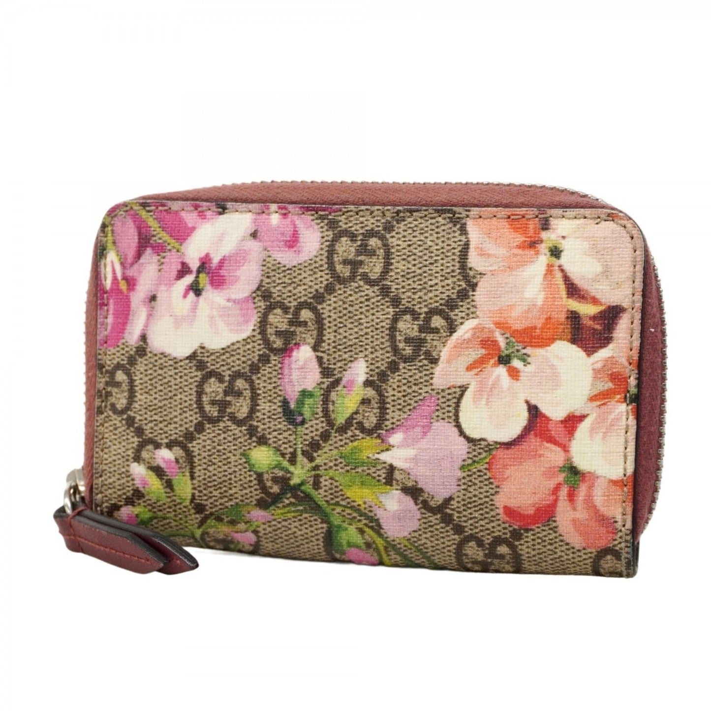 Gucci Brown Pink Pvc Coin Purse/Coin Case ( )