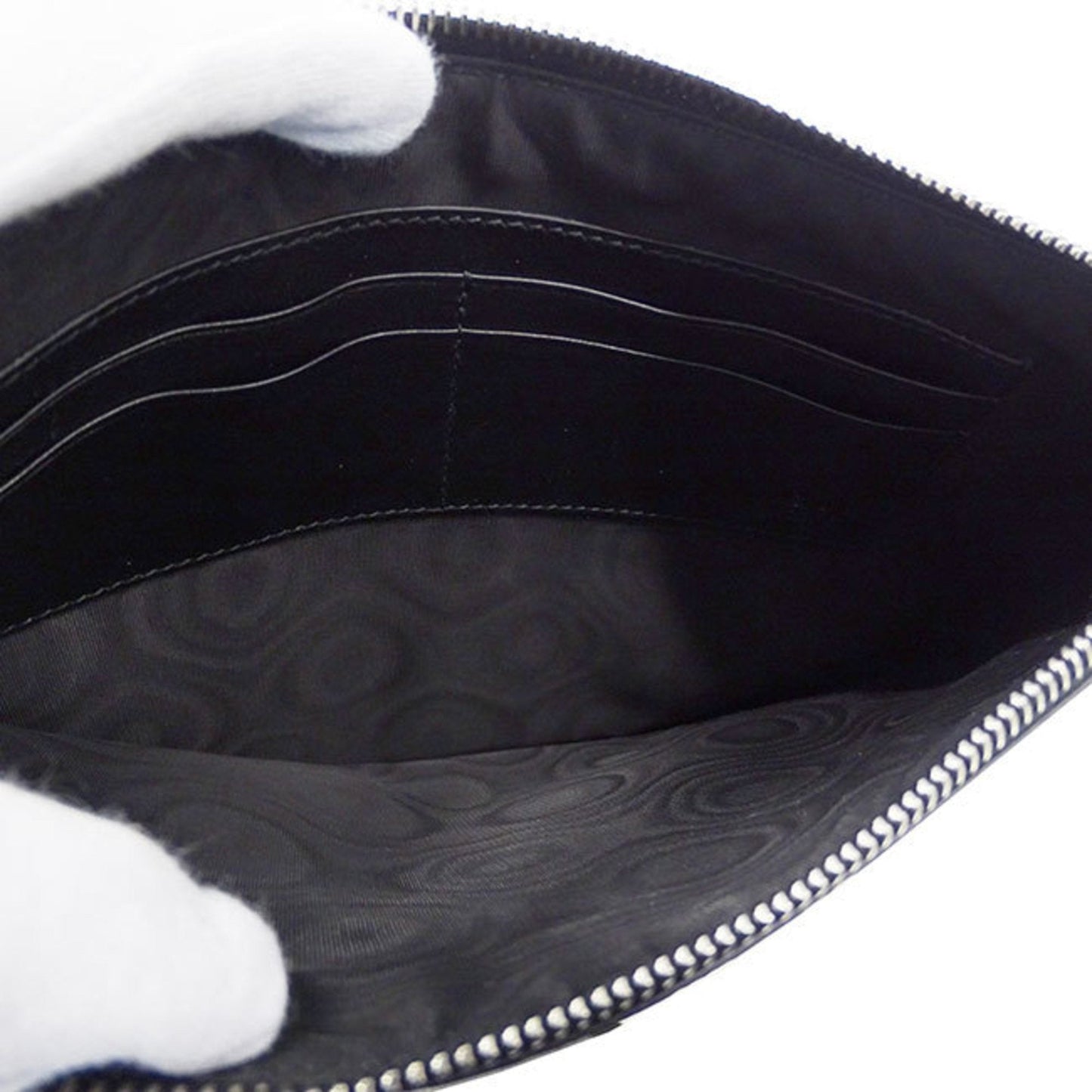 Gucci Black Leather Clutch Bag ( )