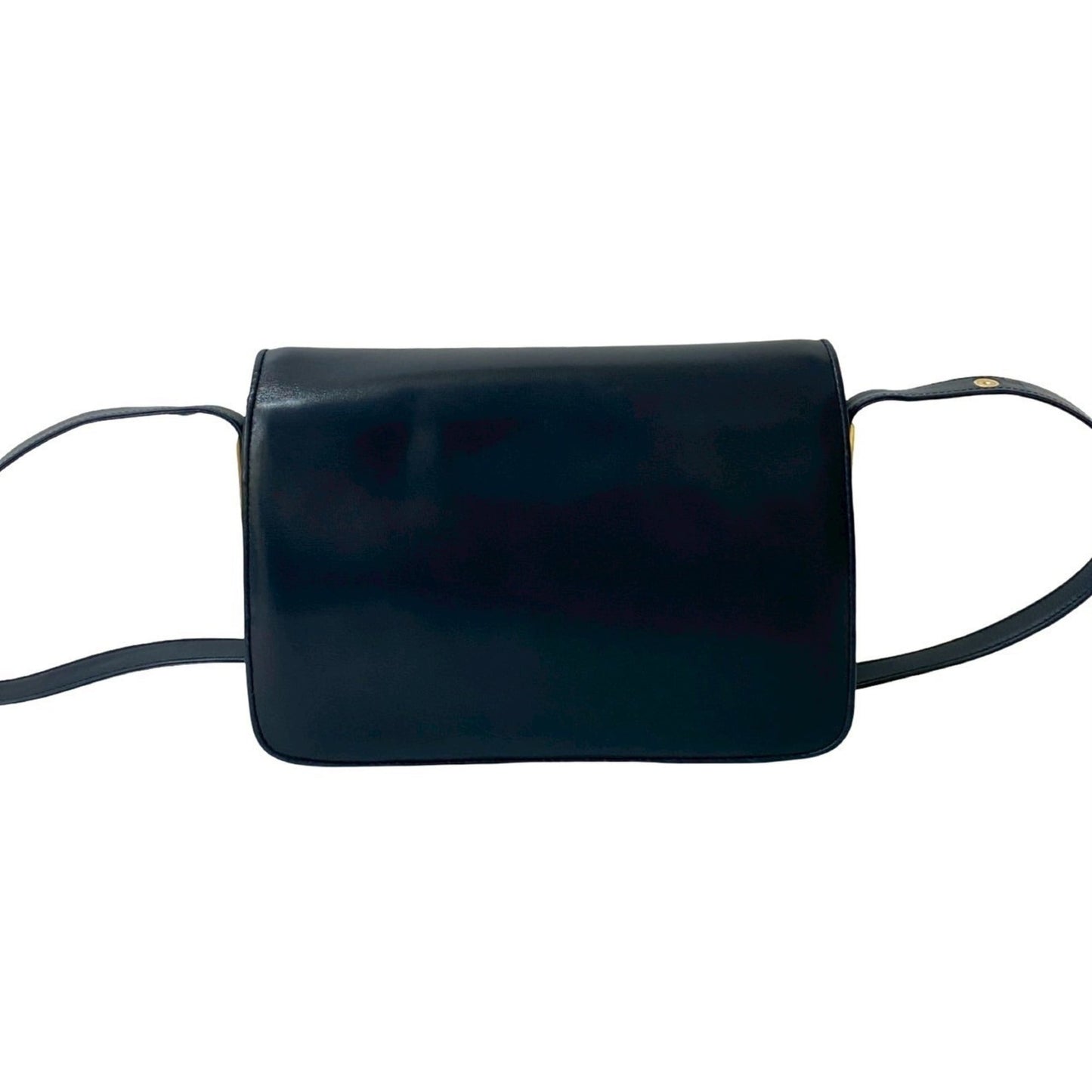 Gucci Navy Leather Pochette Shoulder Bag ( )