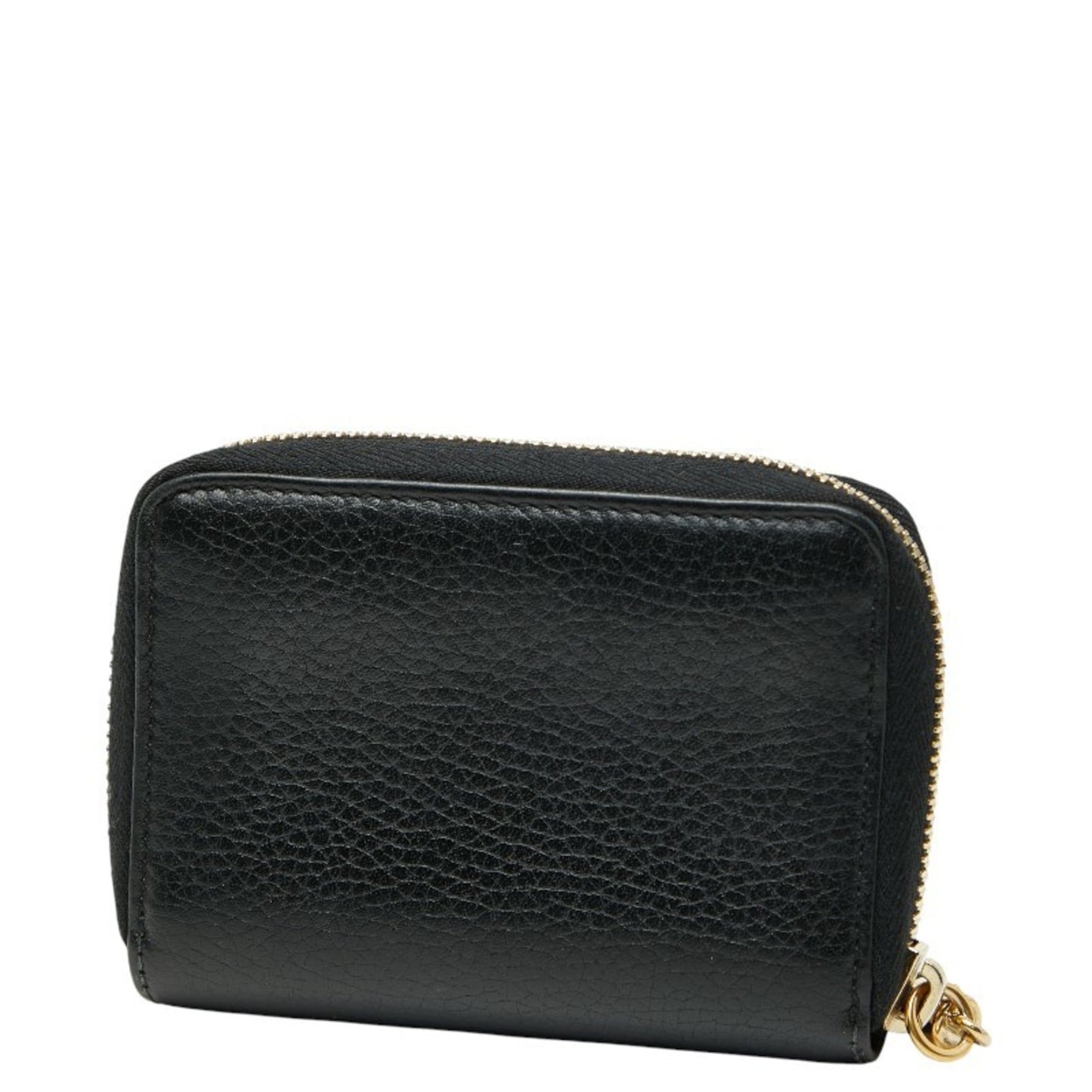 Gucci Black Leather Coin Purse/Coin Case ( )