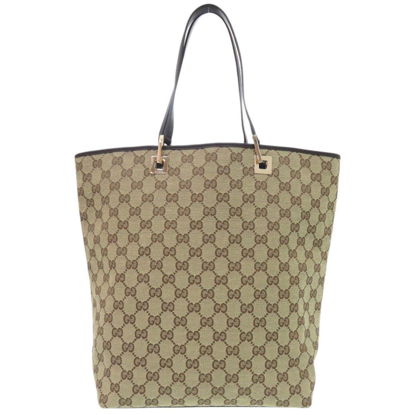 Gucci Beige Gg Canvas Tote Bag ( )