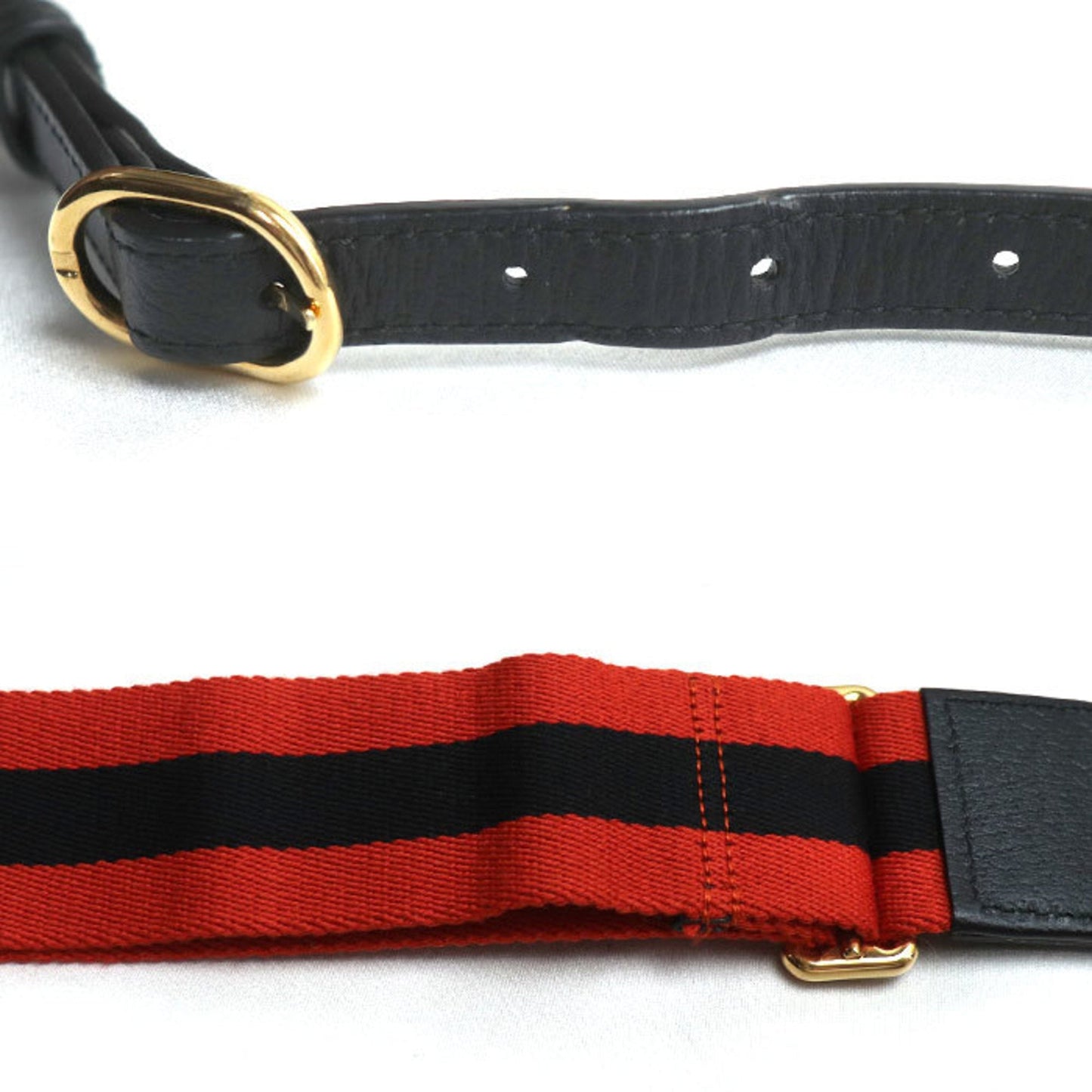 Gucci Black Leather Shoulder Bag ( )