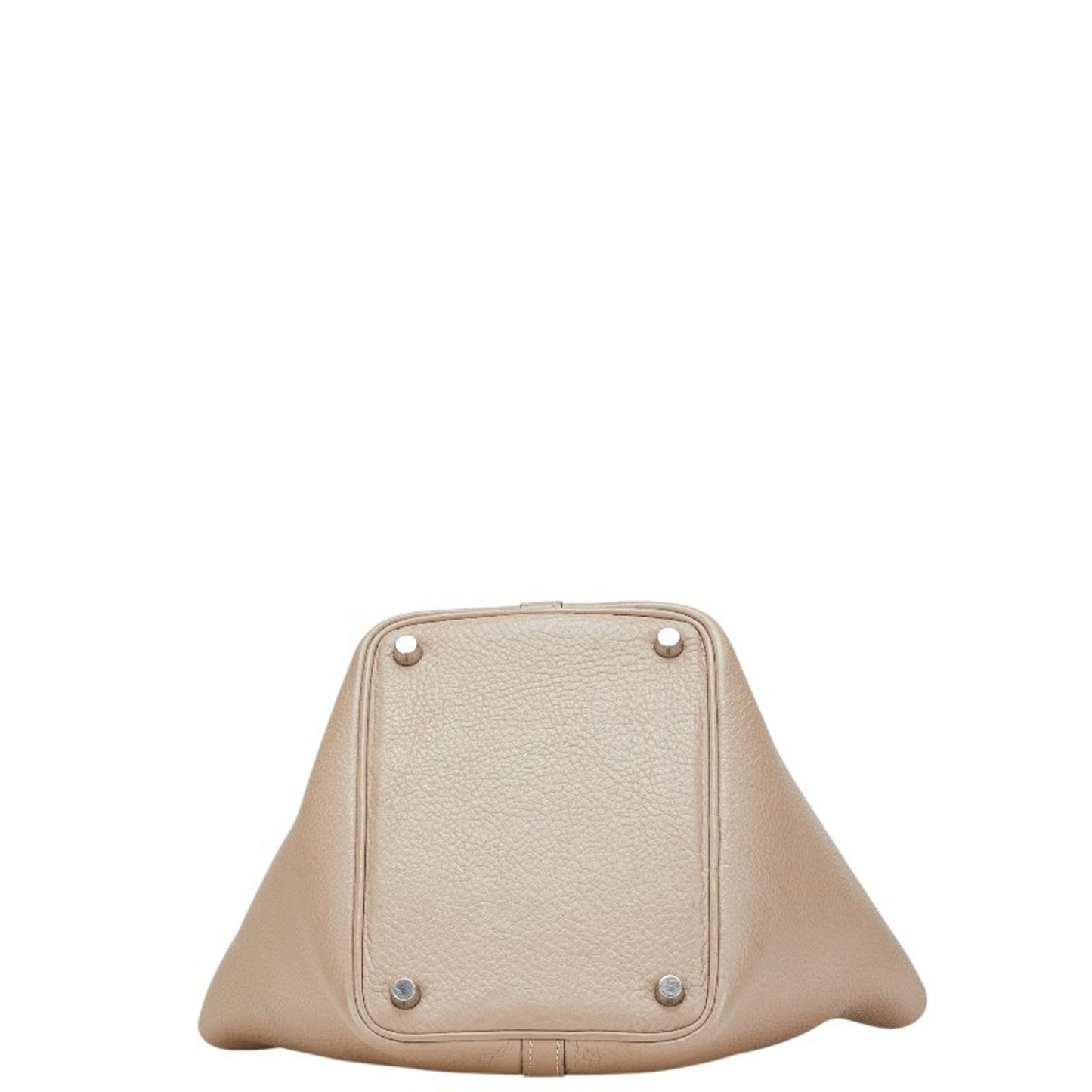 Hermes Picotin Etoupe Gray Gray Taurillon Clemence Leather Handbag ( )