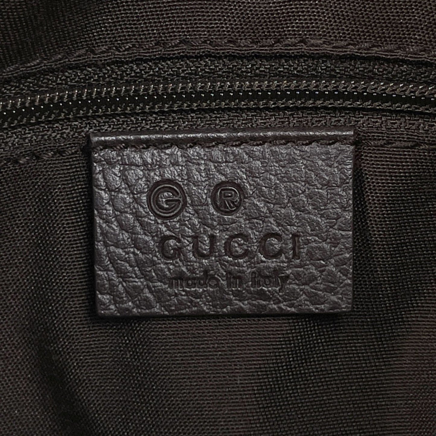 Gucci Beige Brown Gg Canvas Leather Shoulder Bag ( )