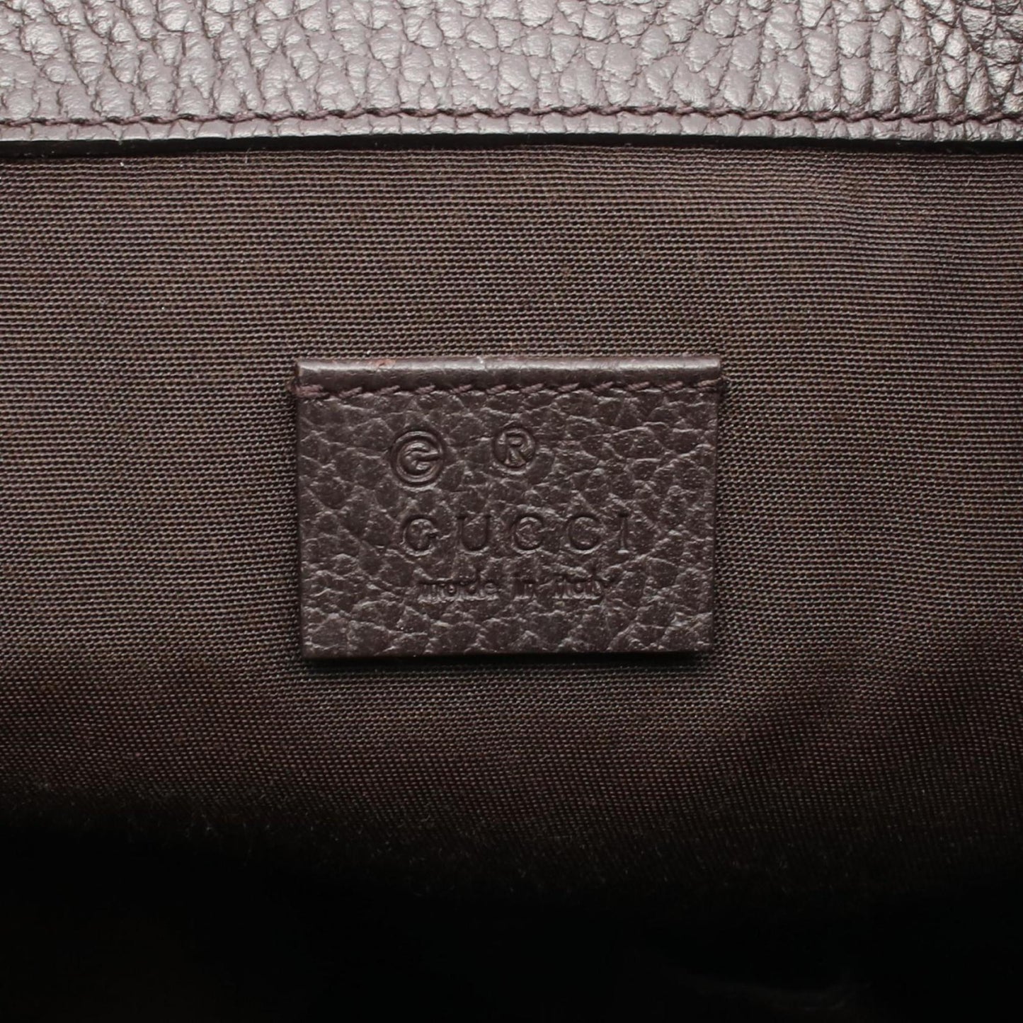 Gucci Beige Brown Gg Canvas Leather Backpack ( )