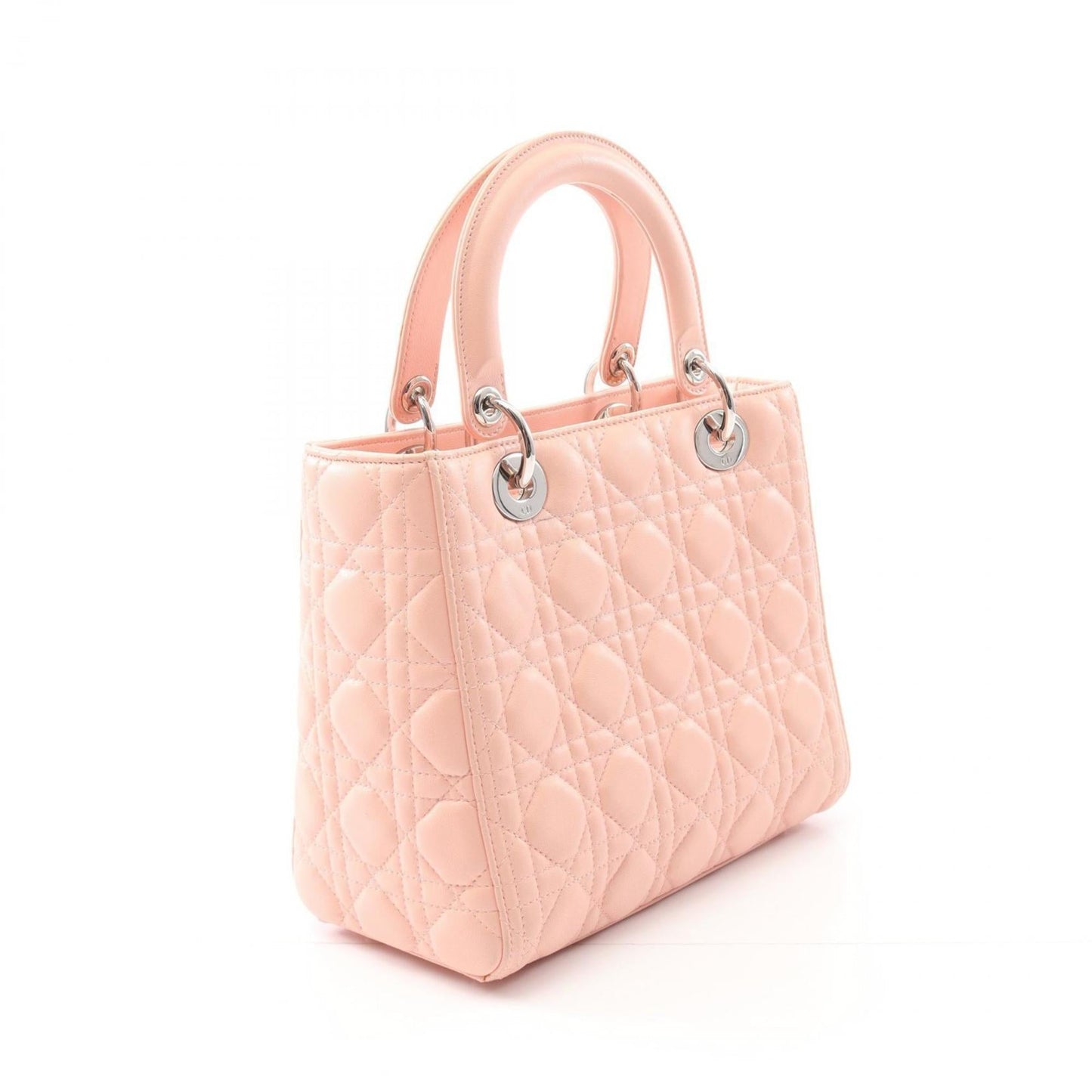 Christian Dior Pink Leather Handbag ()