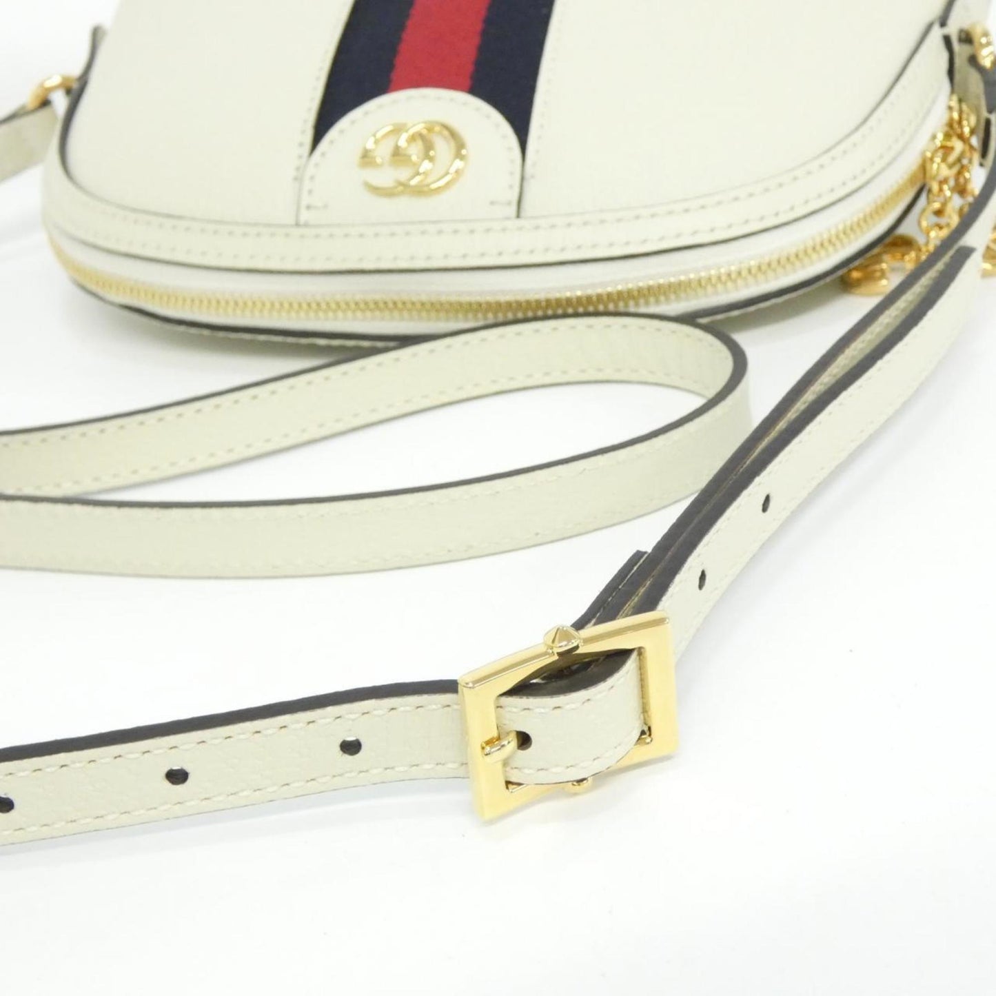 Gucci White Leather Handbag ( )