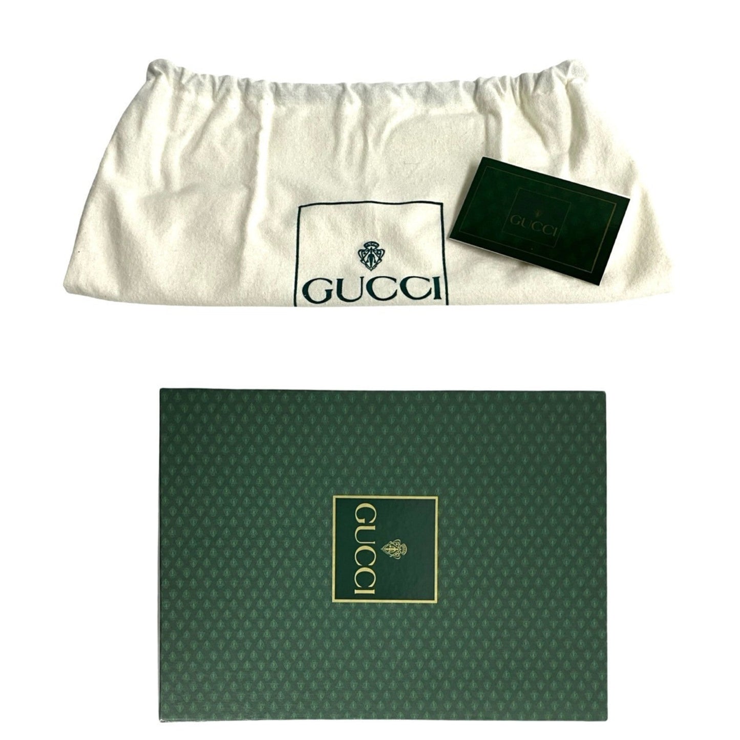Gucci Navy Leather Handbag ( )