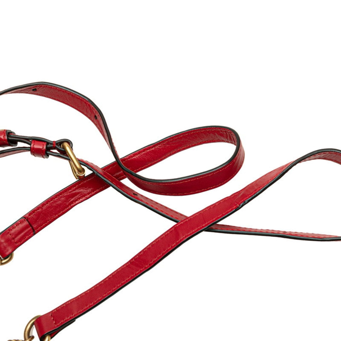 Gucci Gg Marmont Red Color Leather Backpack ( )