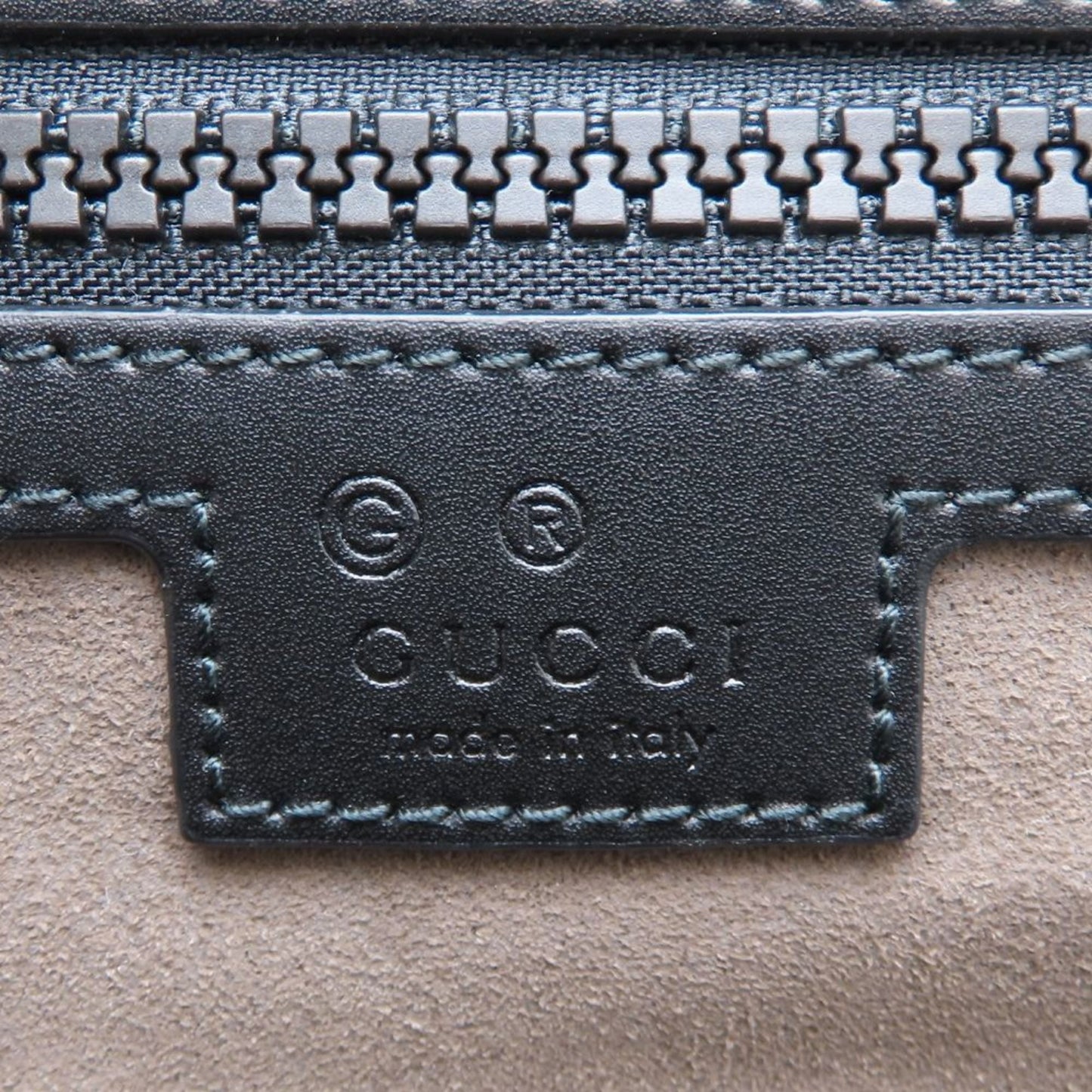 Gucci Beige Black Gg Supreme Leather Backpack ( )