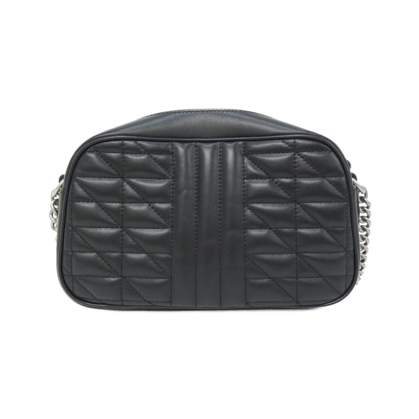 Gucci Black Leather Shoulder Bag ( )
