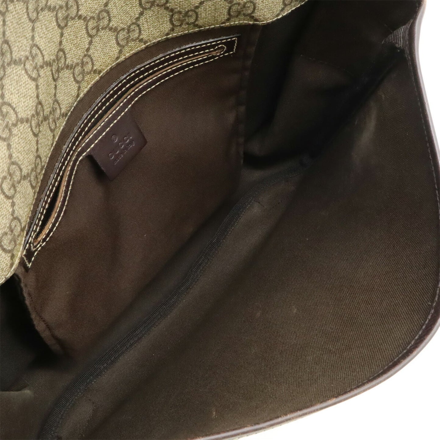 Gucci Gg Plus Beige Gg Supreme Shoulder Bag ( )
