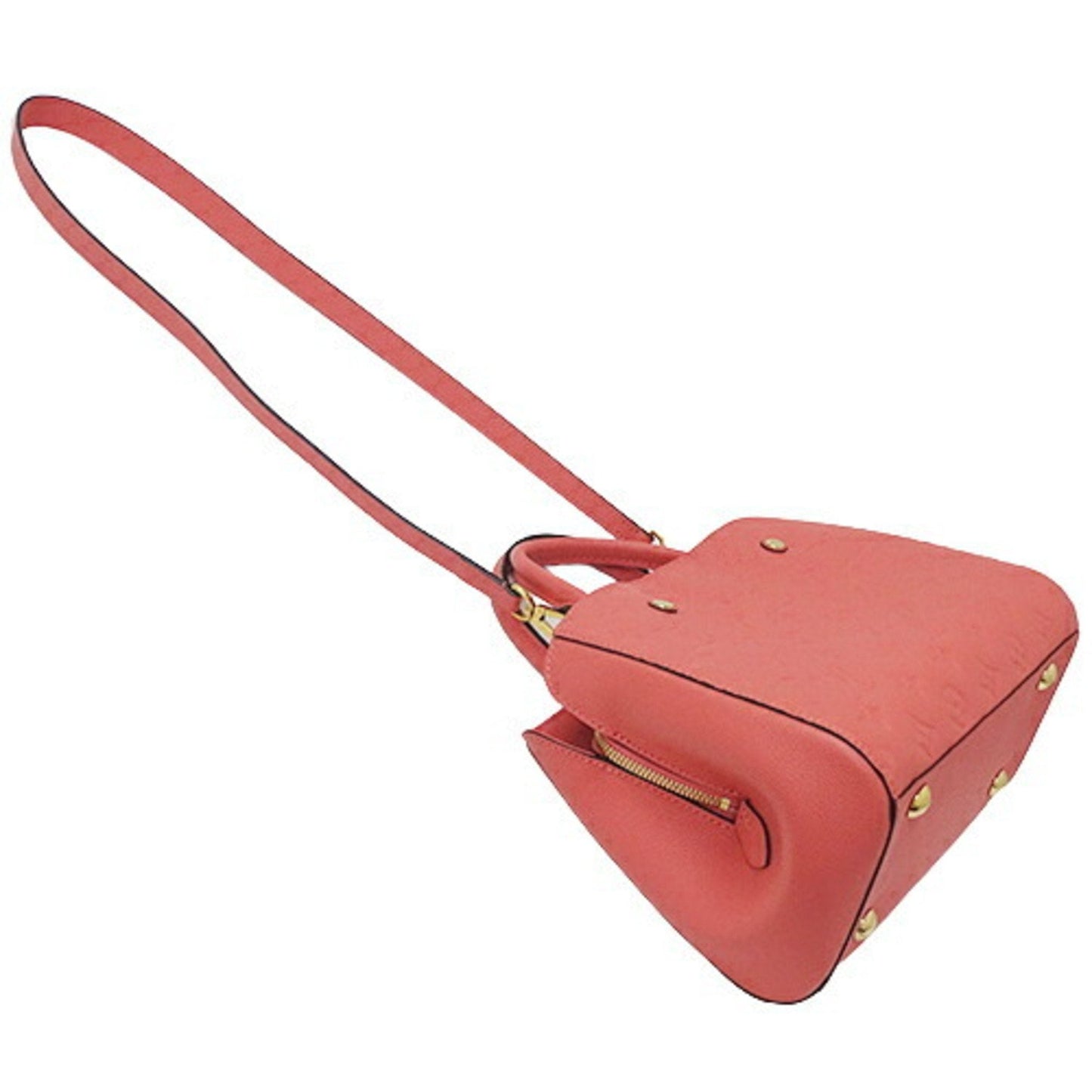 LOUIS VUITTON Bag Monogram Implant Women's Handbag Shoulder 2way Montaigne BB Blossom M42295 Pink