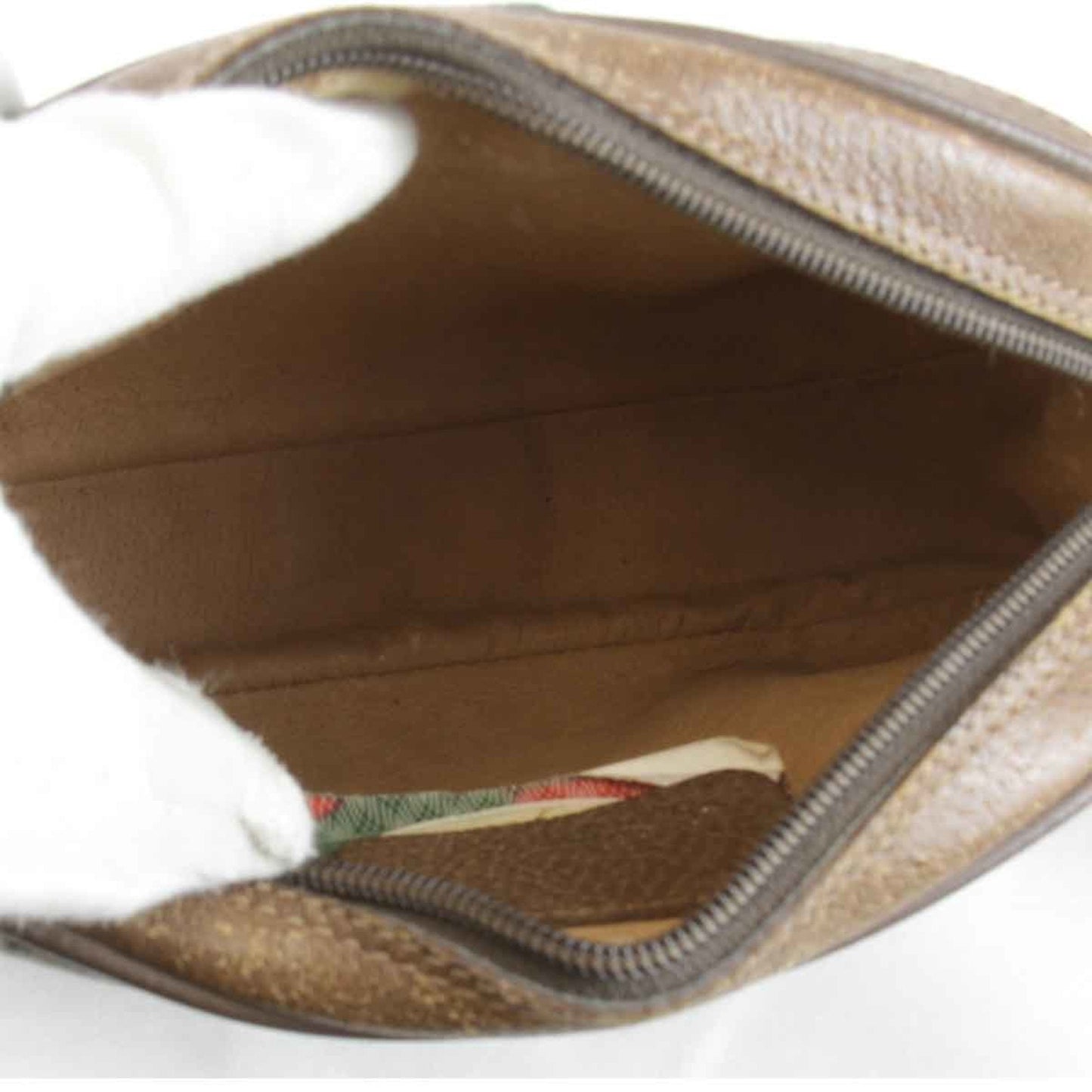 Gucci Brown Gg Supreme Shoulder Bag ( )