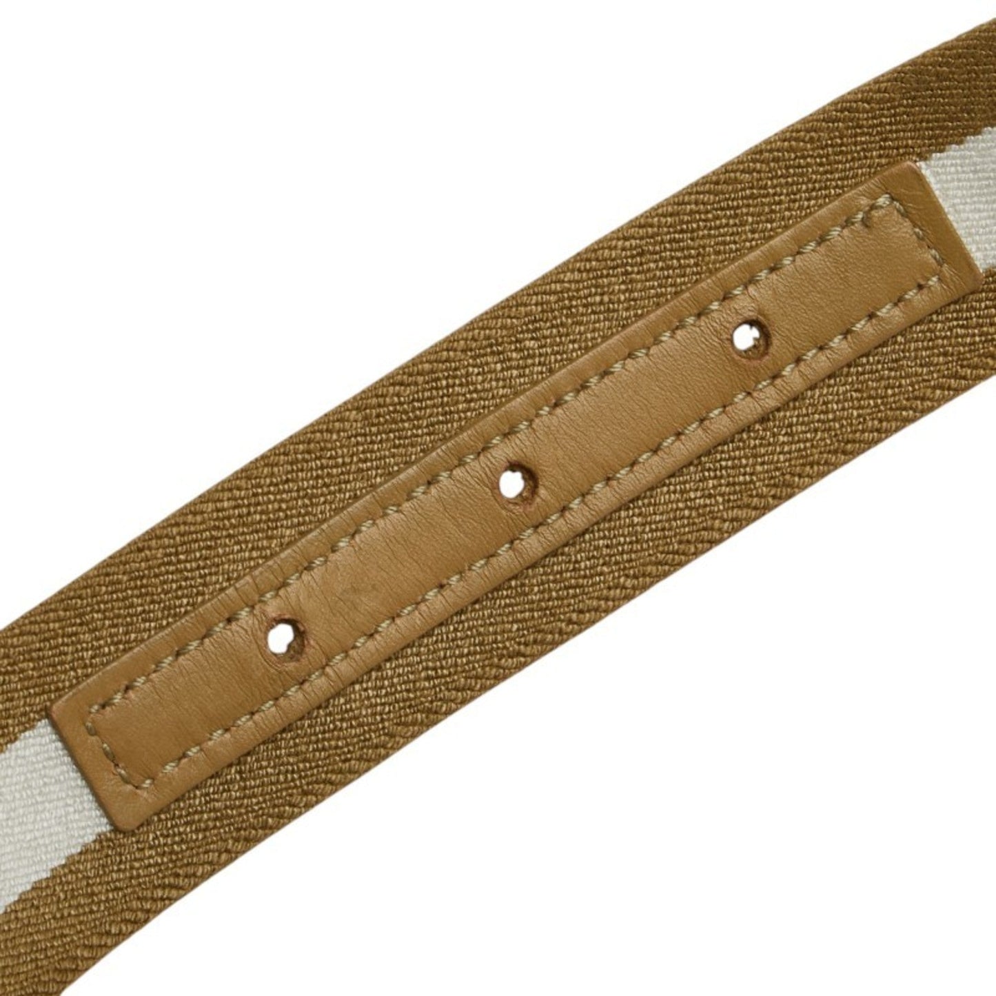 Gucci Green White Standard Belt ( )