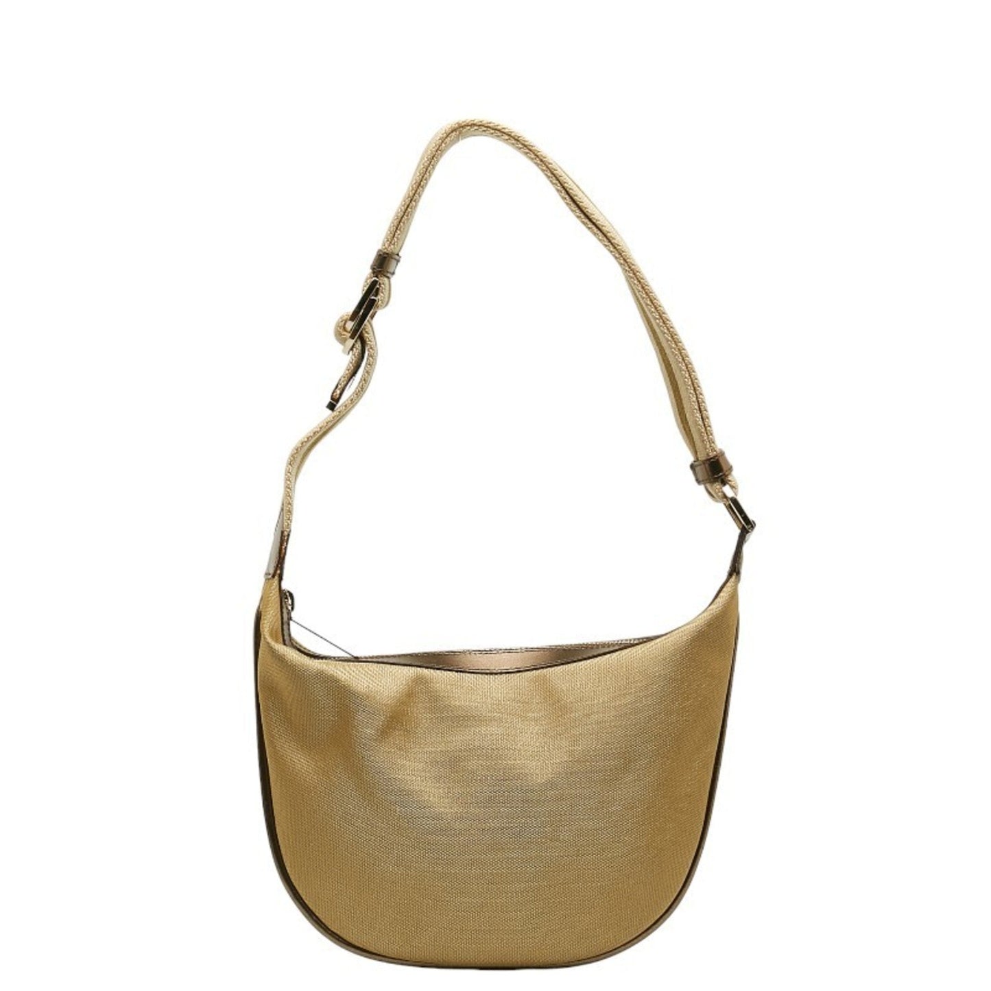 Gucci Leather Canvas Shoulder Bag